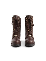 An image of the Fairfax & Favor Fairfax & Favor Anglesey Shearling Lined Combat Boot