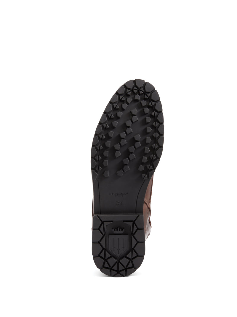 An image of the Fairfax & Favor Fairfax & Favor Anglesey Shearling Lined Combat Boot
