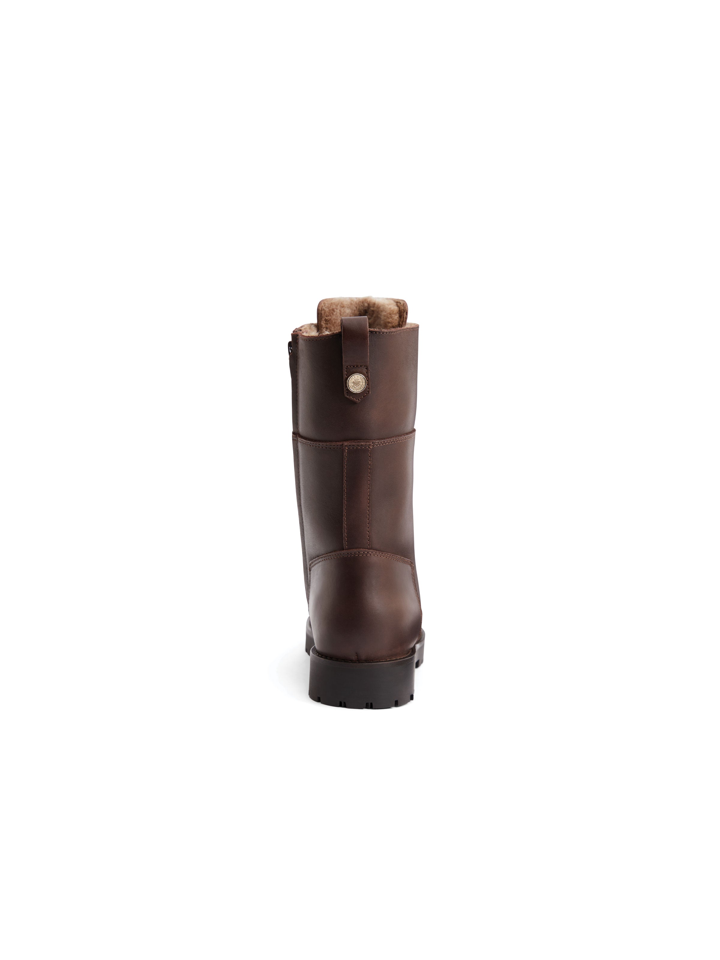 An image of the Fairfax & Favor Fairfax & Favor Anglesey Shearling Lined Combat Boot
