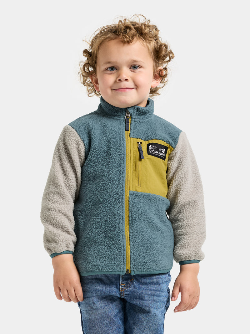 An image of the Didriksons Anten Kids Fullzip