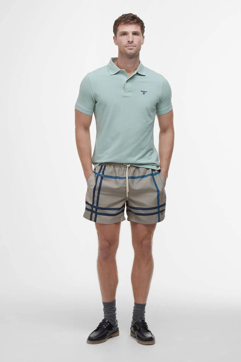 An image of the Barbour Lightweight Sports SS Polo Shirt