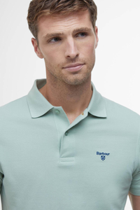 An image of the Barbour Lightweight Sports SS Polo Shirt