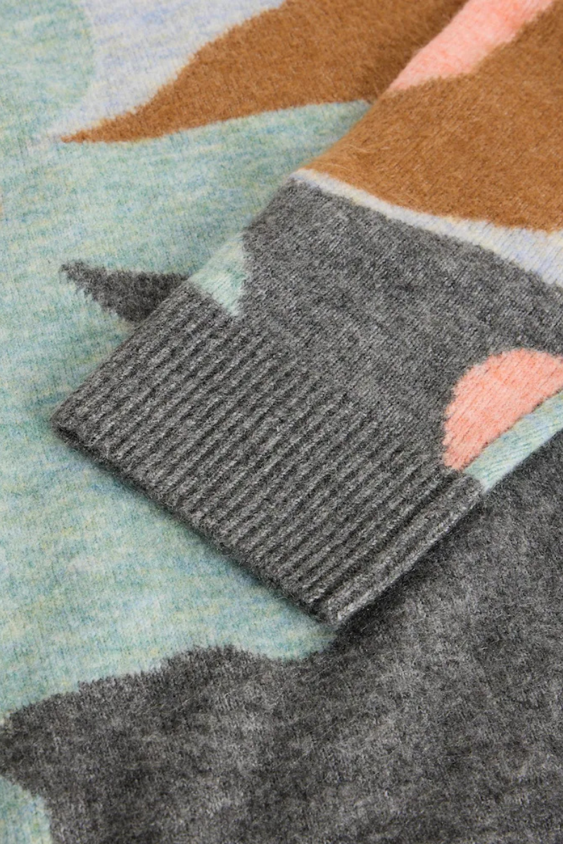 An image of the White Stuff Aria Abstract Jumper