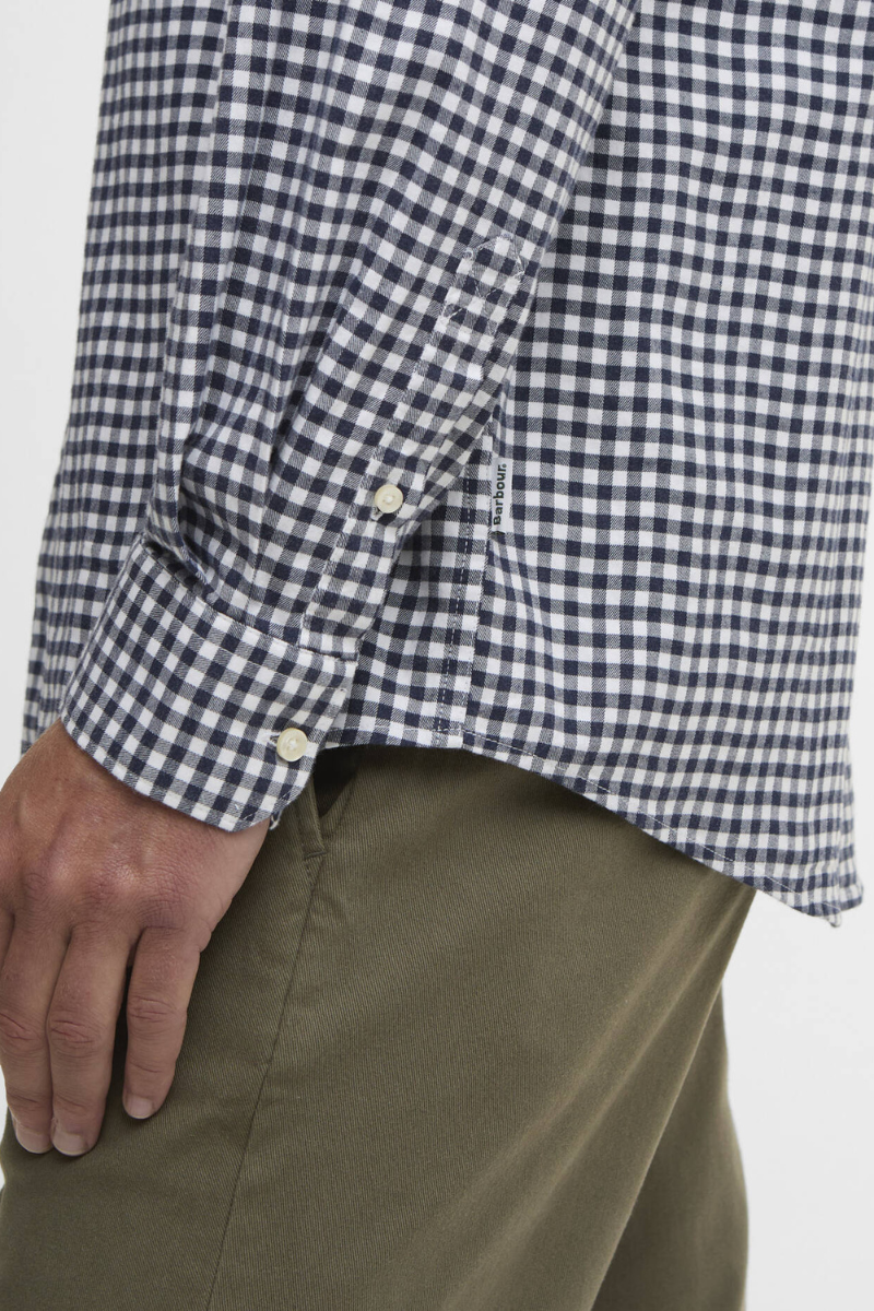 An image of the Barbour Gingham Aukside Regular Shirt