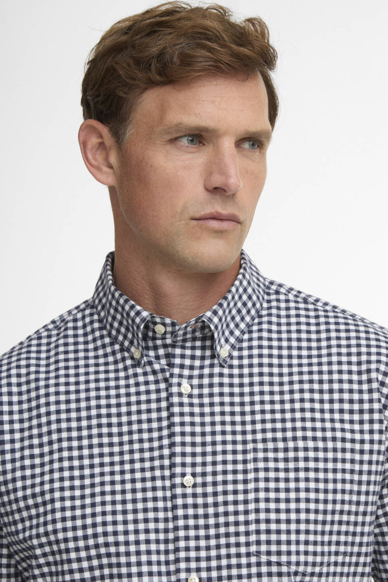 An image of the Barbour Gingham Aukside Regular Shirt