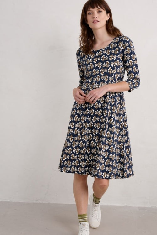 An image of the Seasalt Enor 3/4 Sleeve Dress