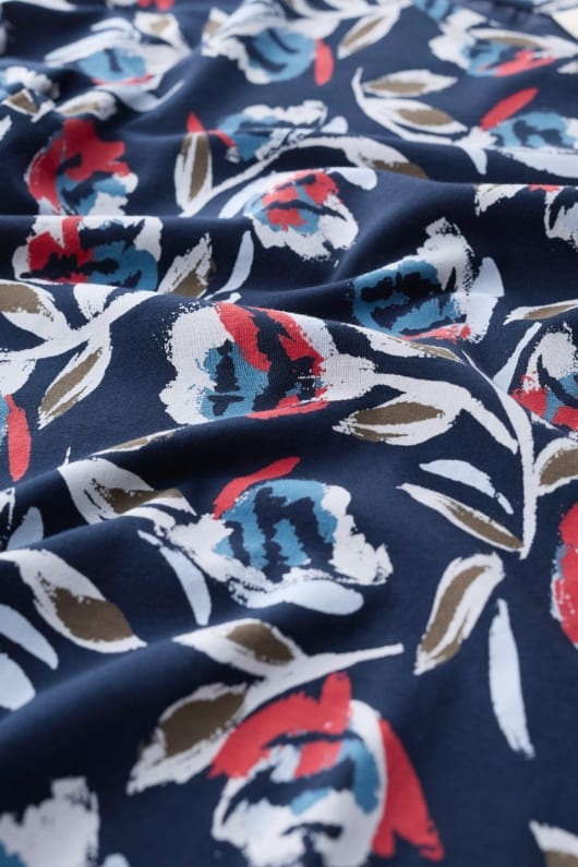 An image of the Seasalt Easel 3/4 Sleeve Top