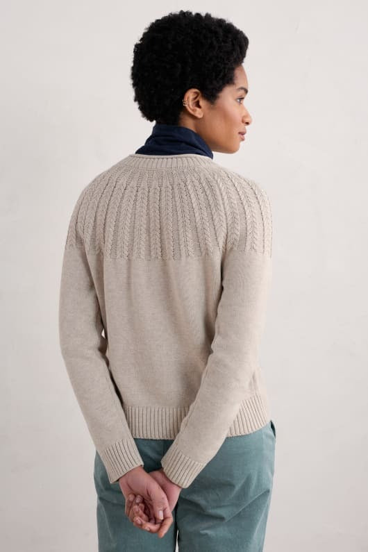 An image of the Seasalt Stone Chat Jumper
