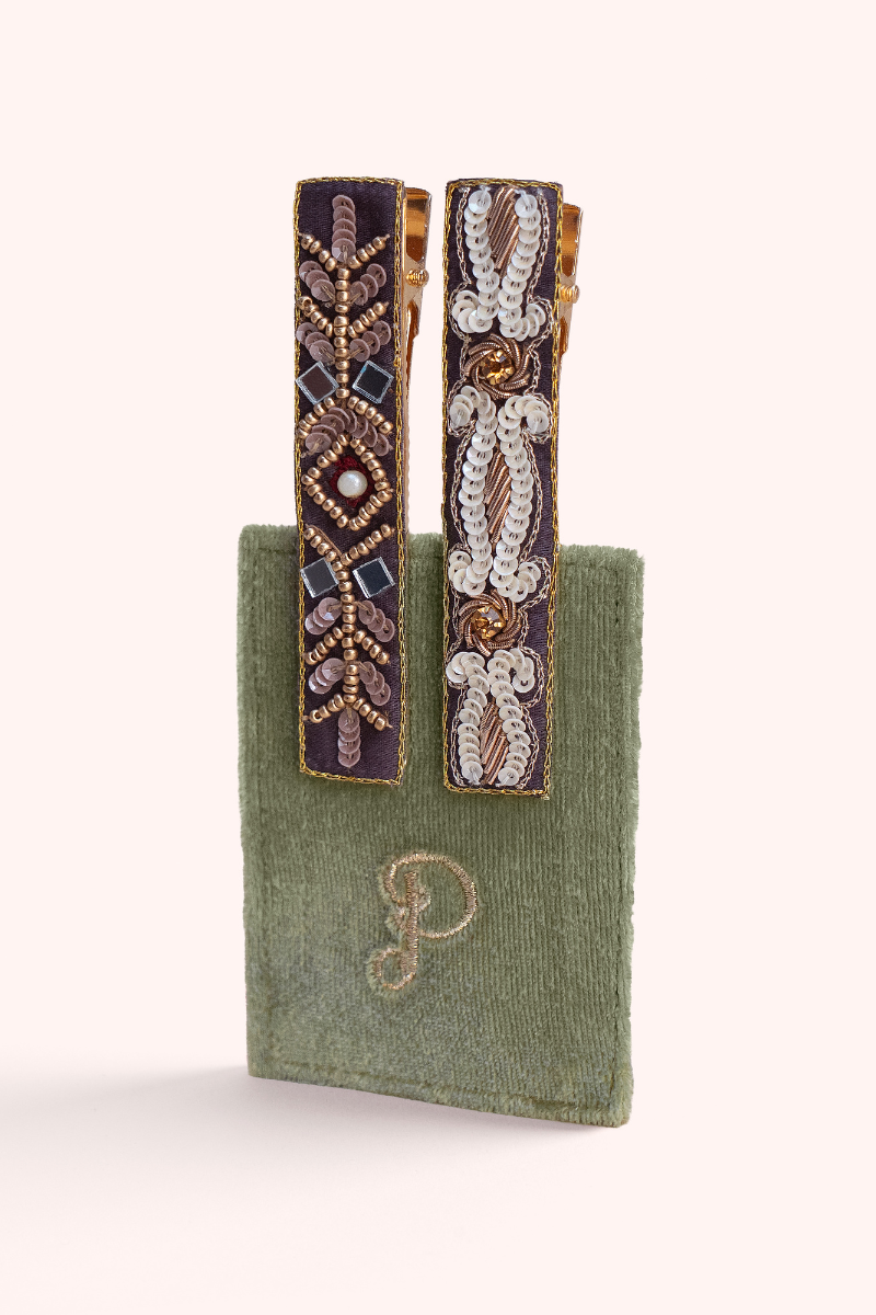Pk2 Hair Barrettes
