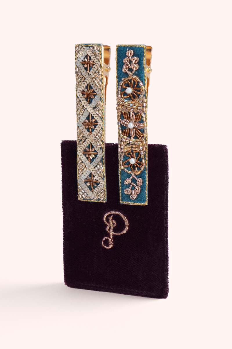 Pk2 Hair Barrettes