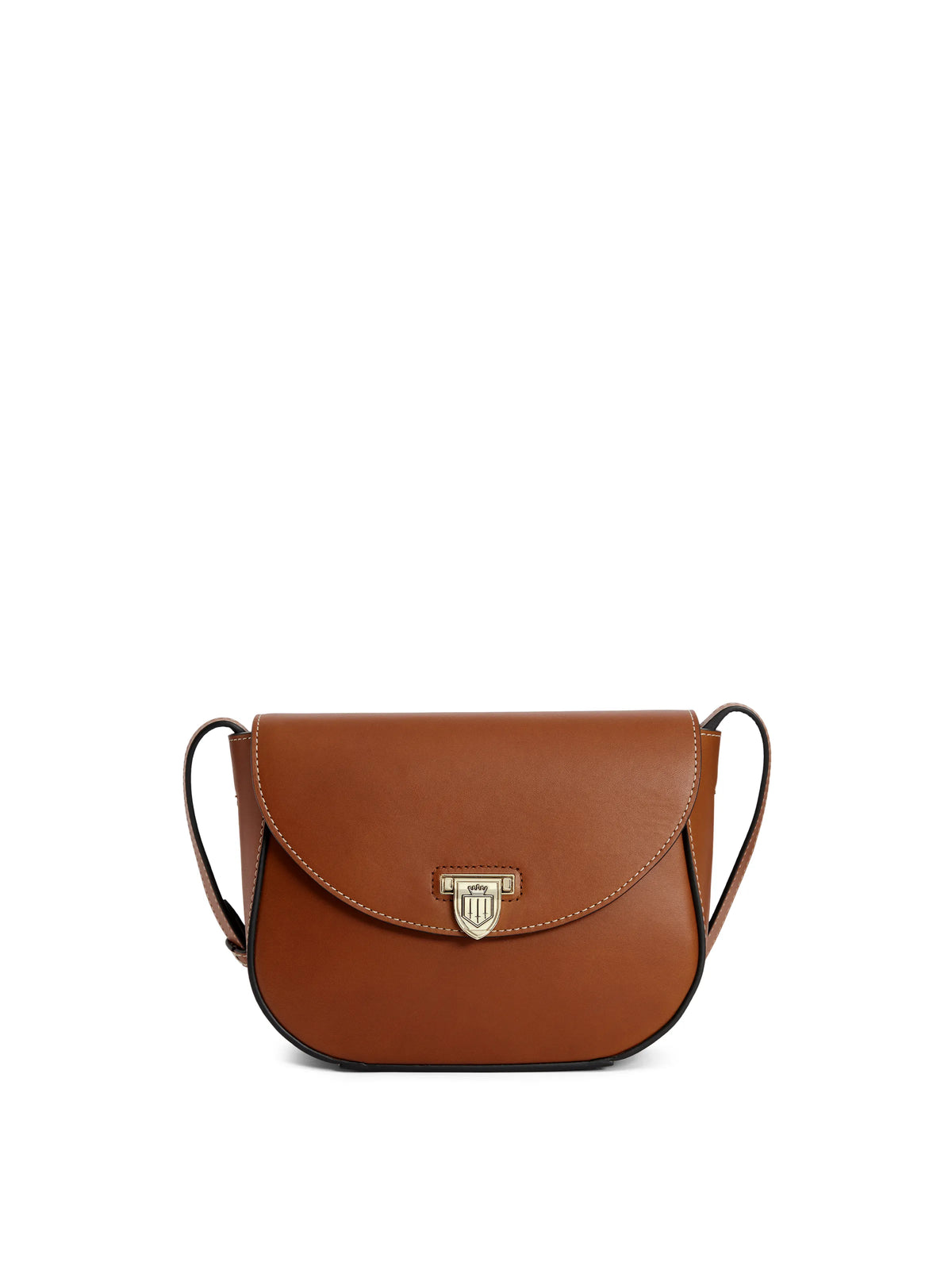 An image of the Fairfax & Favor Fairfax & Favor Blenheim Saddle Bag Tan Leather