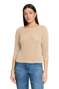 An image of the Betty Barclay 3/4 Sleeve Knitted Sweater