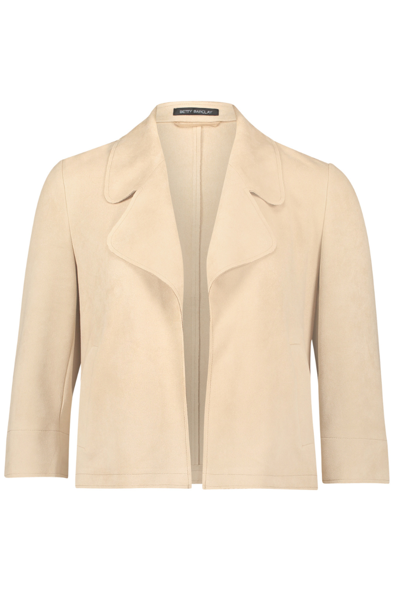 An image of the Betty Barclay 3/4 Sleeve Short Blazer