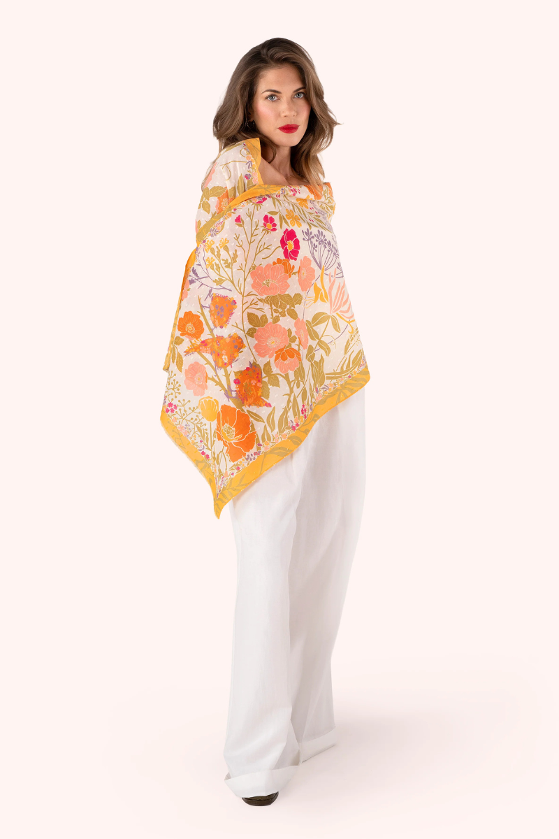 An image of the Powder Cotton Scarf