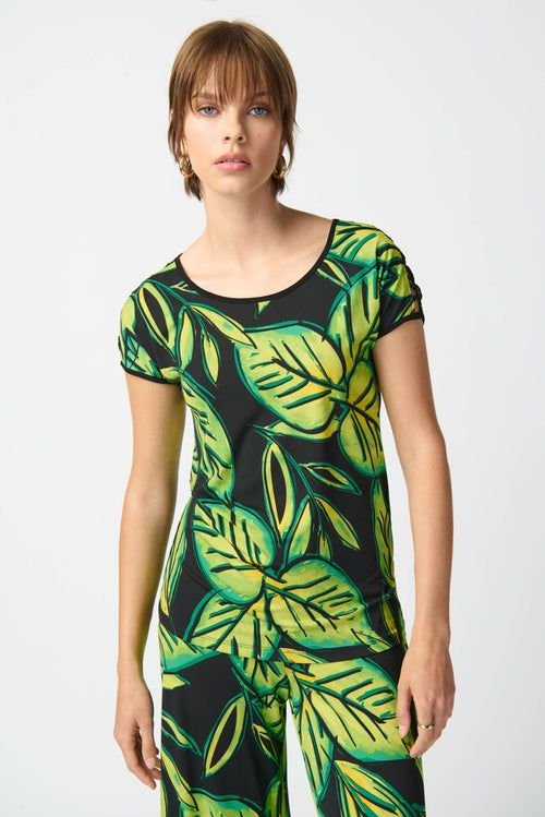 An image of the Joseph Ribkoff Patterned Top