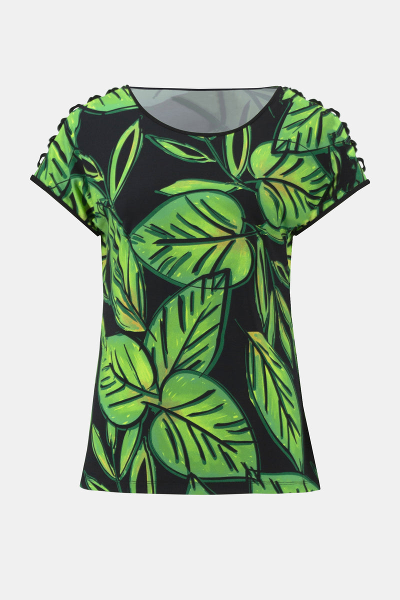 An image of the Joseph Ribkoff Patterned Top