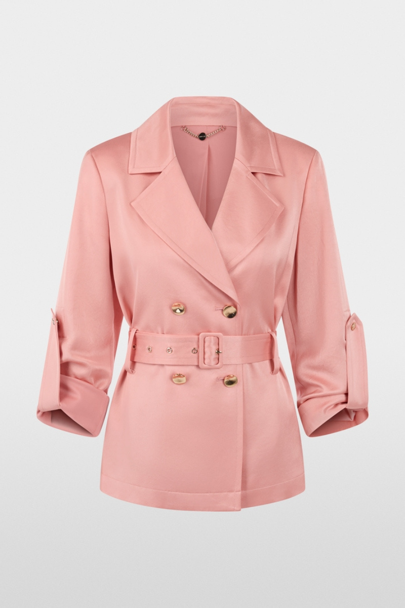 An image of the Marc Cain Satin Blazer Jacket