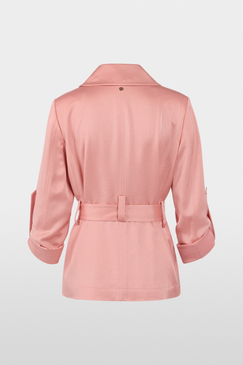 An image of the Marc Cain Satin Blazer Jacket