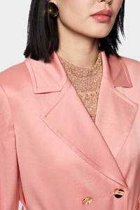An image of the Marc Cain Satin Blazer Jacket