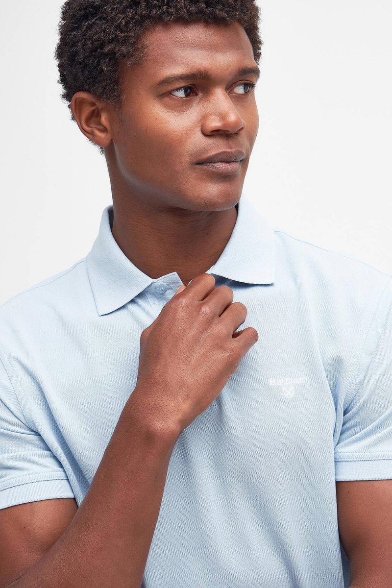 An image of the Barbour Lightweight Sports SS Polo Shirt