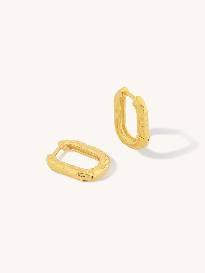 An image of the Formation Jewellery Bora Oval Hoops