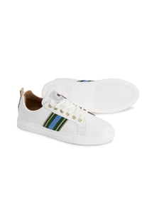 Fairfax & Favor Boston Trainer White Leather