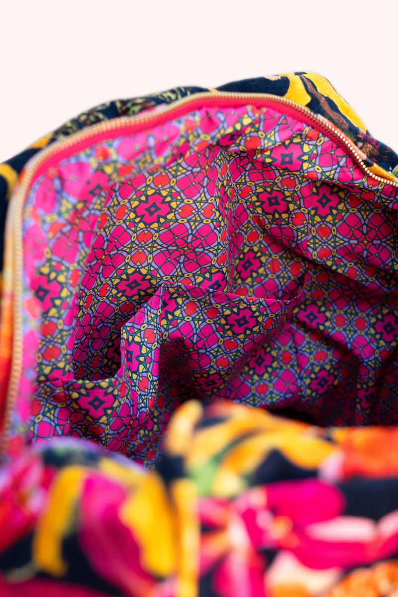 Botanical Kaleidoscope Lux Weekend Bag