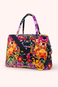 Botanical Kaleidoscope Lux Weekend Bag