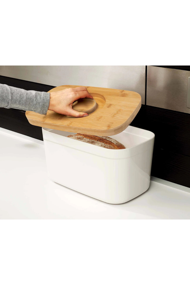 Bread Bin with Cutting Board Lid