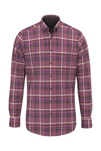 Premium Melange Check Long Sleeve Shirt