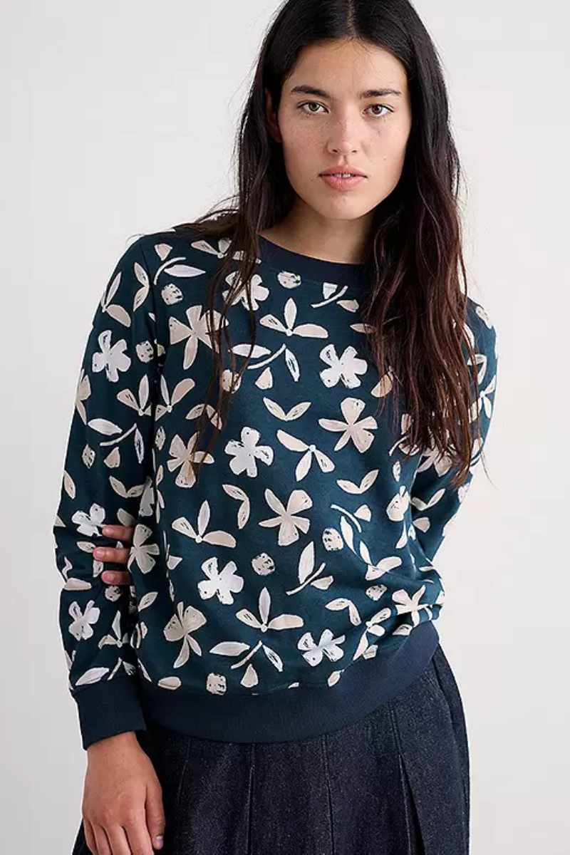An image of the Seasalt Bright Wave Sweatshirt