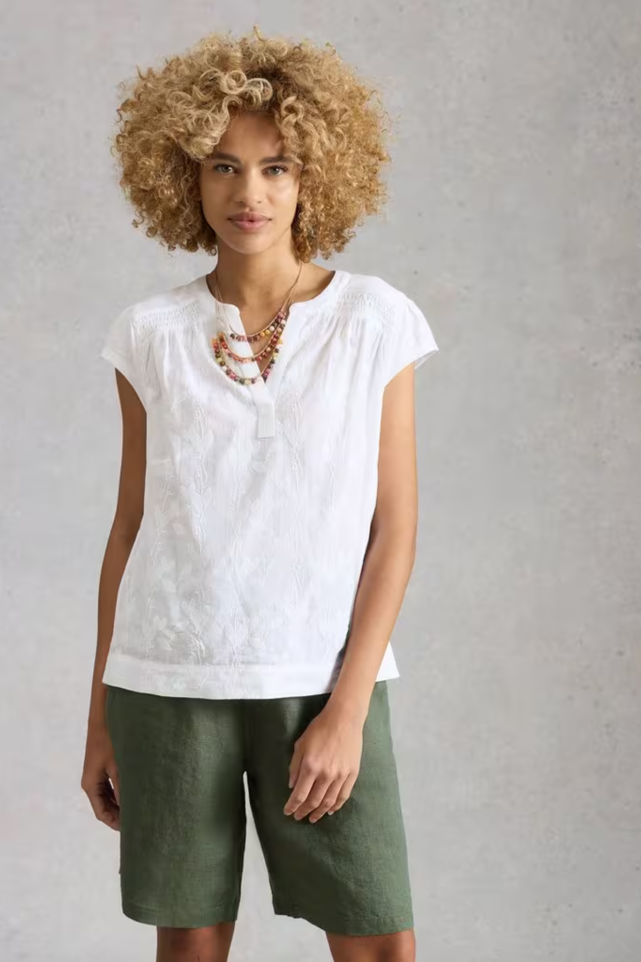 Amelia Embroidered Top