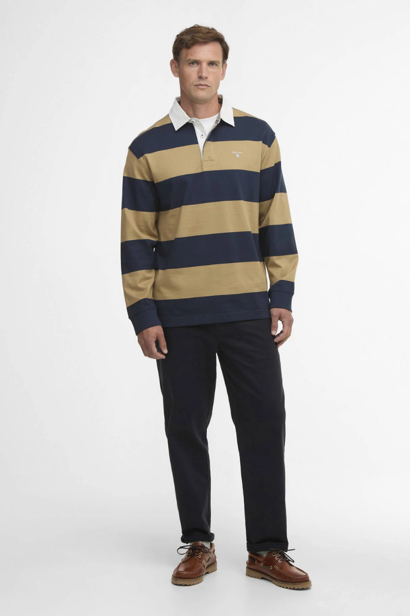 An image of the Barbour Broome Rugby Shirt