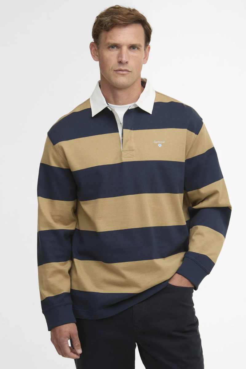 An image of the Barbour Broome Rugby Shirt