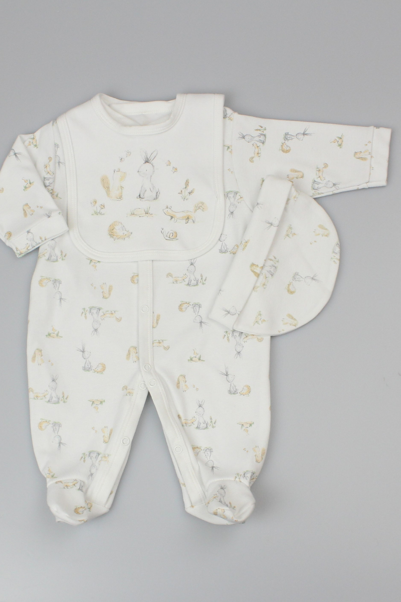 3pc Gift Set Storybook Bunny
