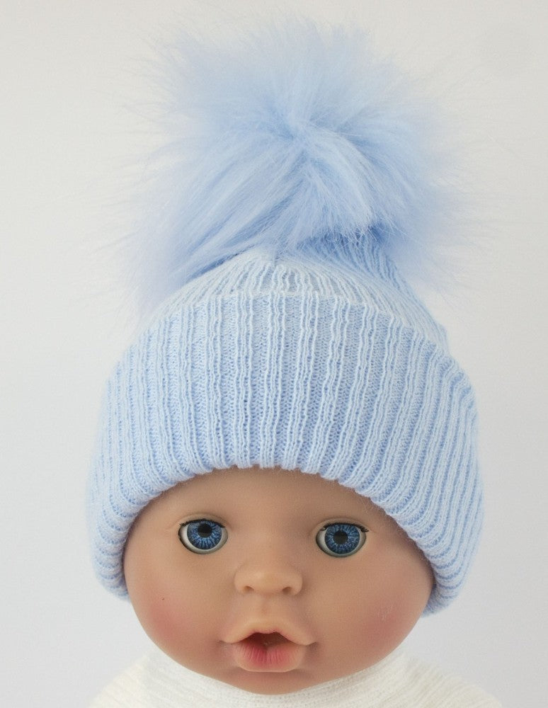 An image of the Sheldon International One Pom Pom Hat
