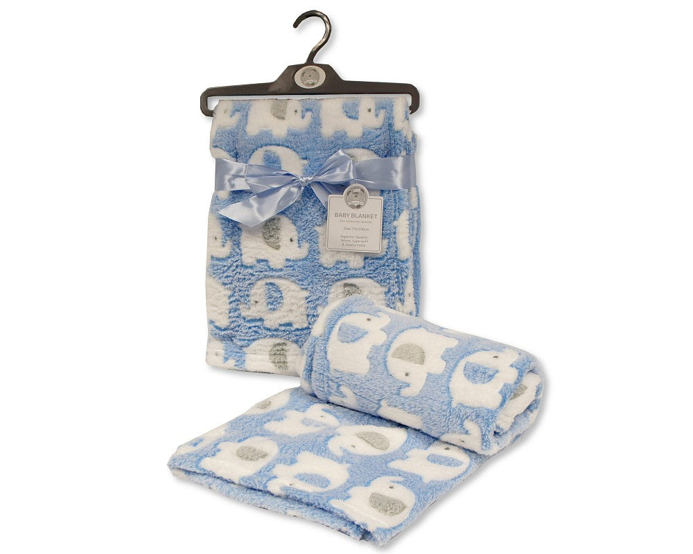 An image of the Sheldon International Baby Printed Wrap - Elephant