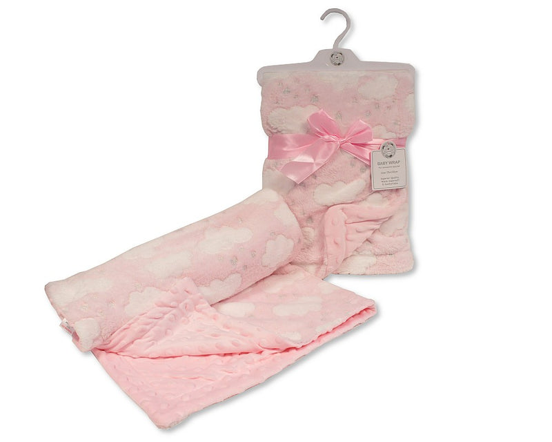 An image of the Sheldon International Baby Wrap - Clouds & Dotted