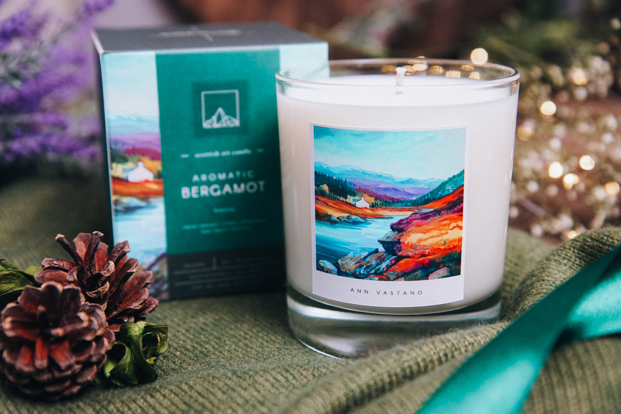 An image of the Cairn Candle Scottish Art Candle - 30cl Candle
