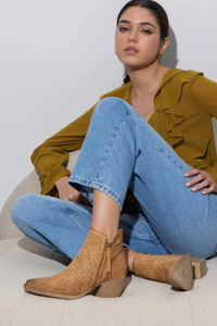 High Heeled Ankle Boot