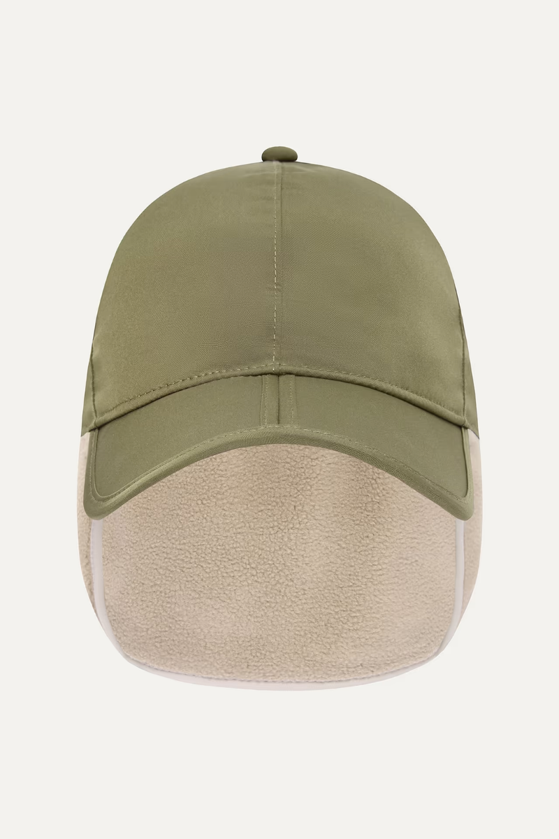 Cantley Waterproof Foldable Peak Cap with Ear Warmers