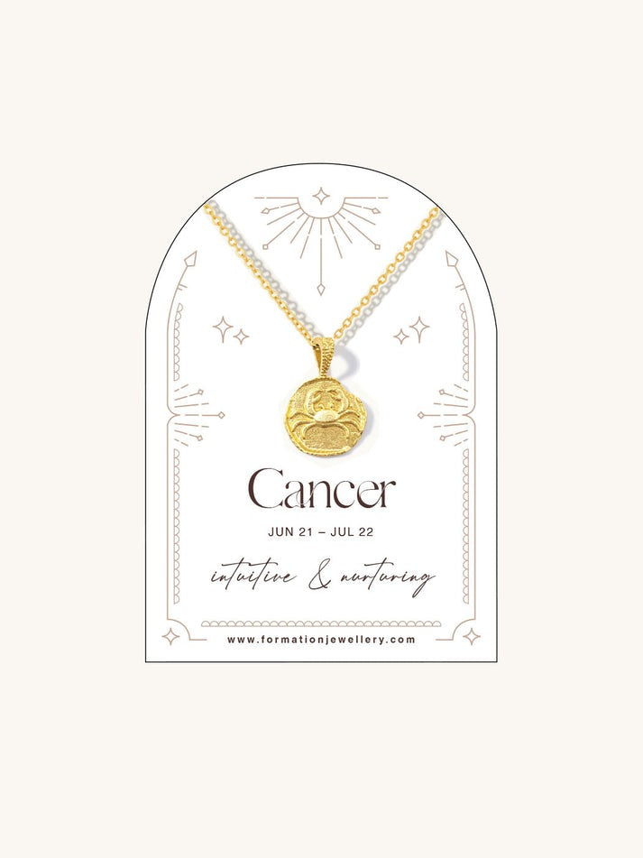 An image of the Formation Jewellery Zodiac Necklace - Cancer