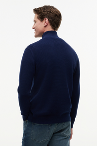 Seasonal Structure Zip Mock