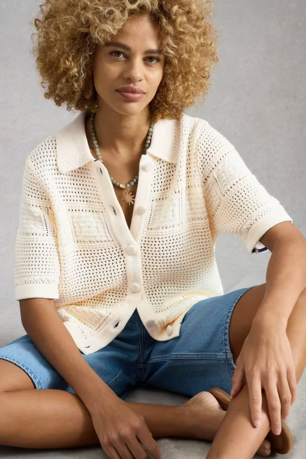 Gemima Collar Cardi