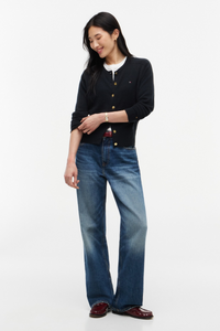 Soft Wool Jersey Slim Cardigan