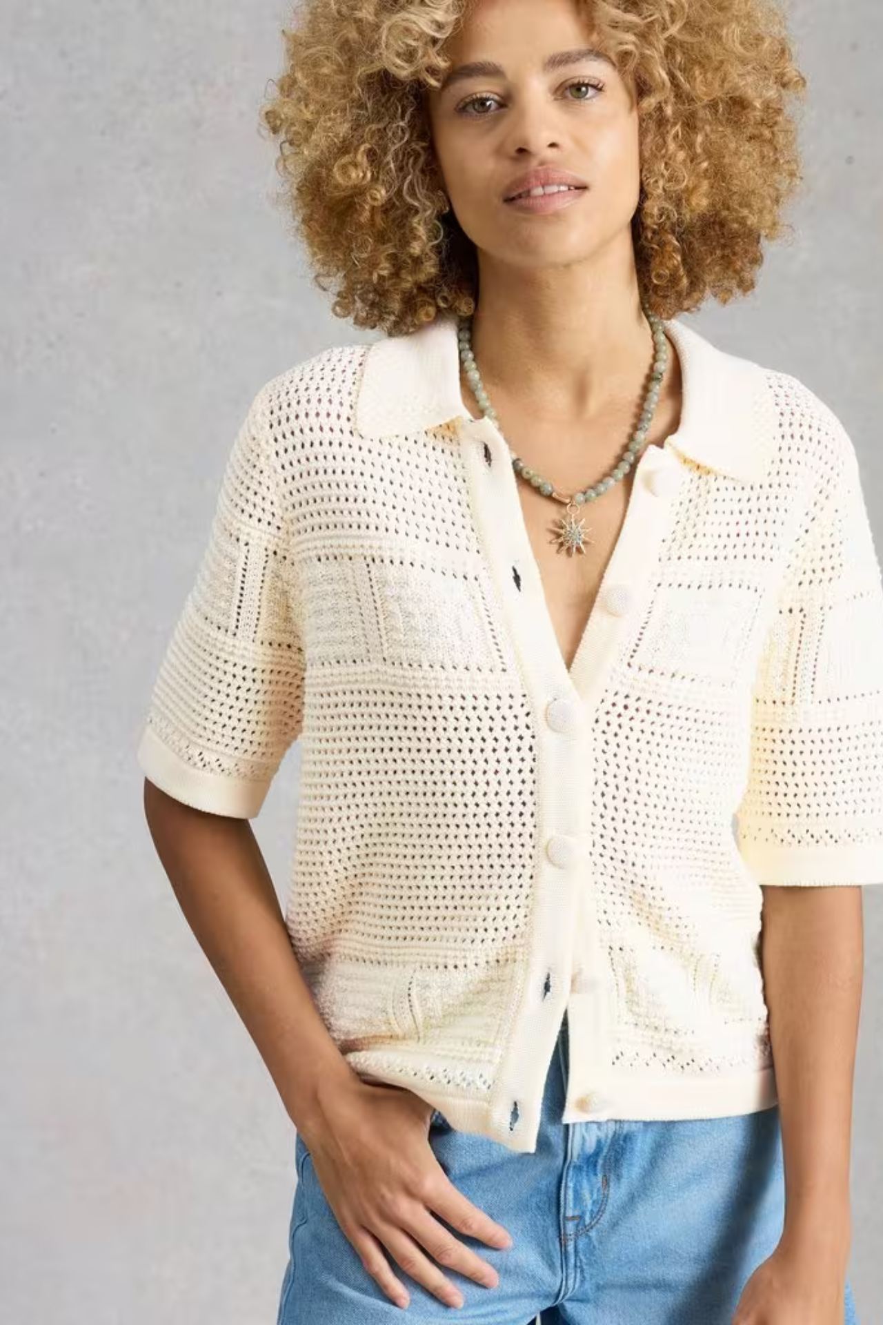 Gemima Collar Cardi