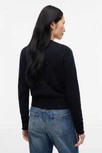 Soft Wool Jersey Slim Cardigan