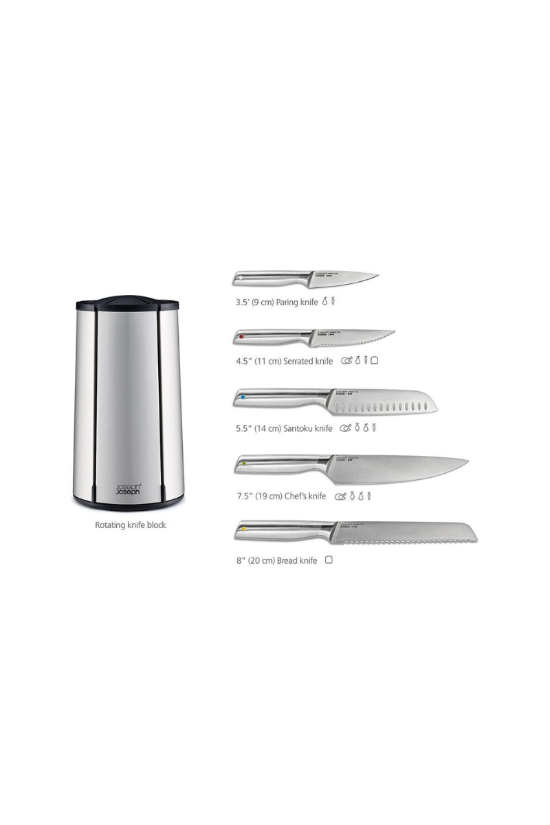 Elevate Steel Knives Carousel 5-pc Set