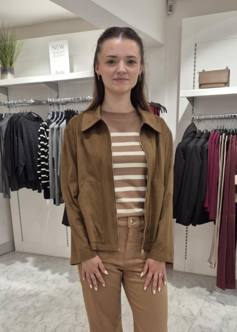 An image of the Emme Carol Jersey Coat