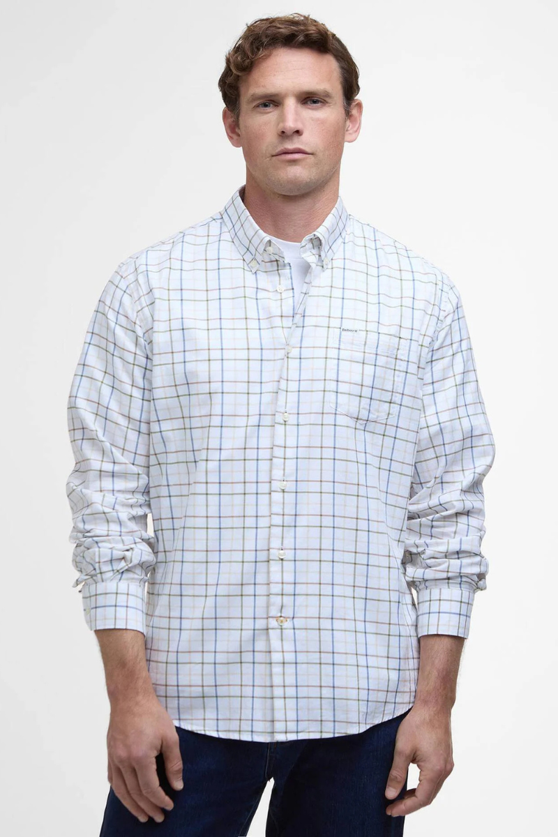 An image of the Barbour Caswell Tattersall Regular Shirt
